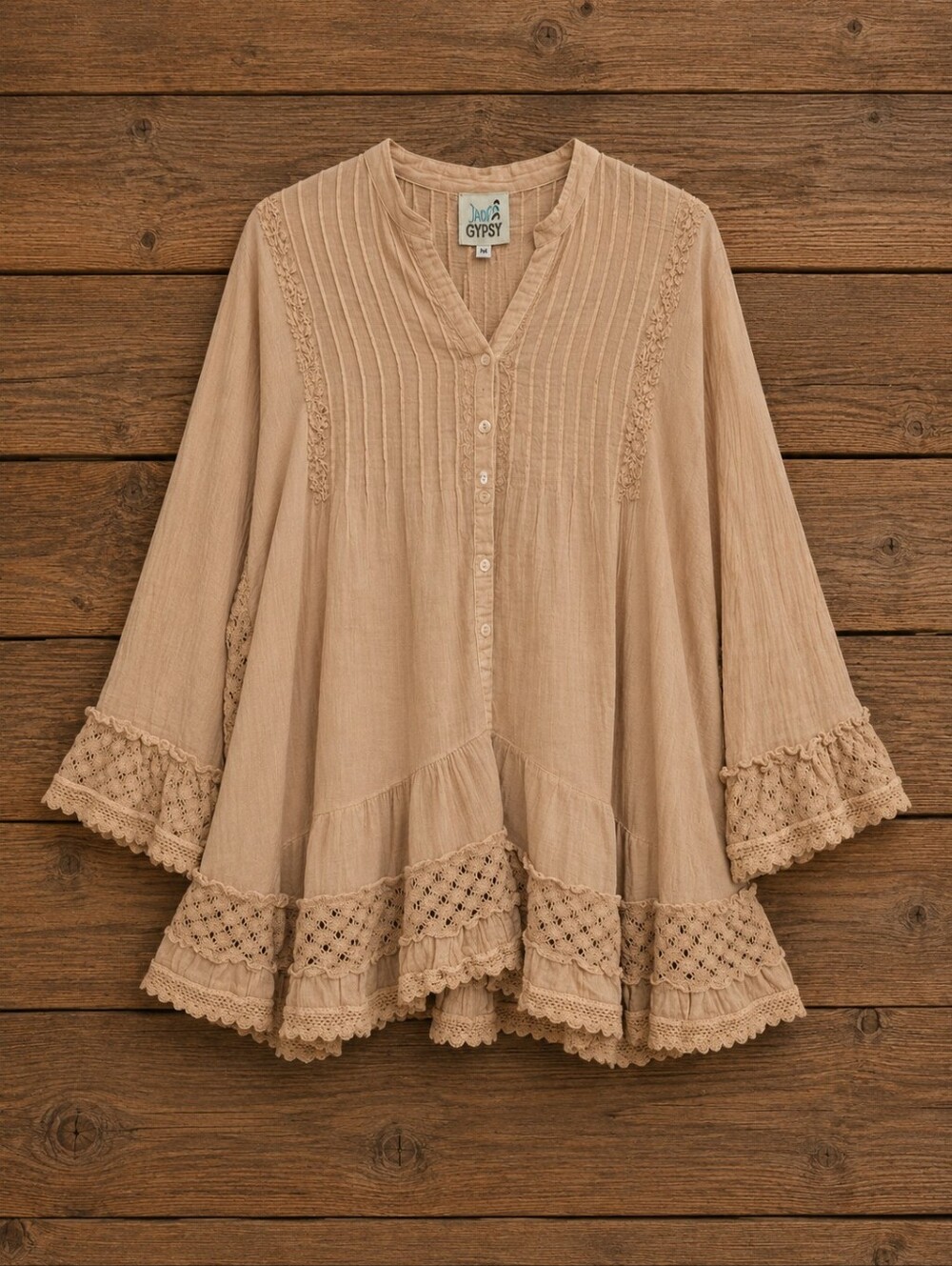 #1729 Jaded Gypsy Sunset Horizon Tunic